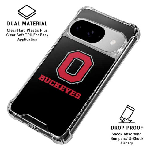 Ohio State University OSU Google Pixel 10 Clear Case
